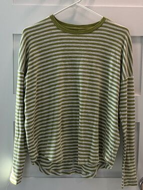 Striped Aerie Long Sleeve Shirt